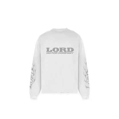 Lord Culte Flame White Longsleeve