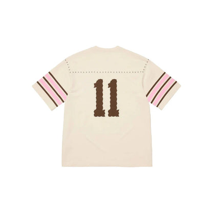 Supreme Studded Football T-Shirt Cream