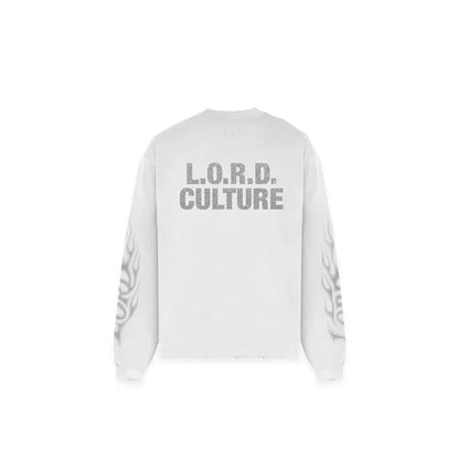 Lord Culte Flame White Longsleeve