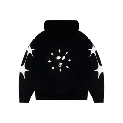 Année Lumière Zip Hoodie Cosmos Black